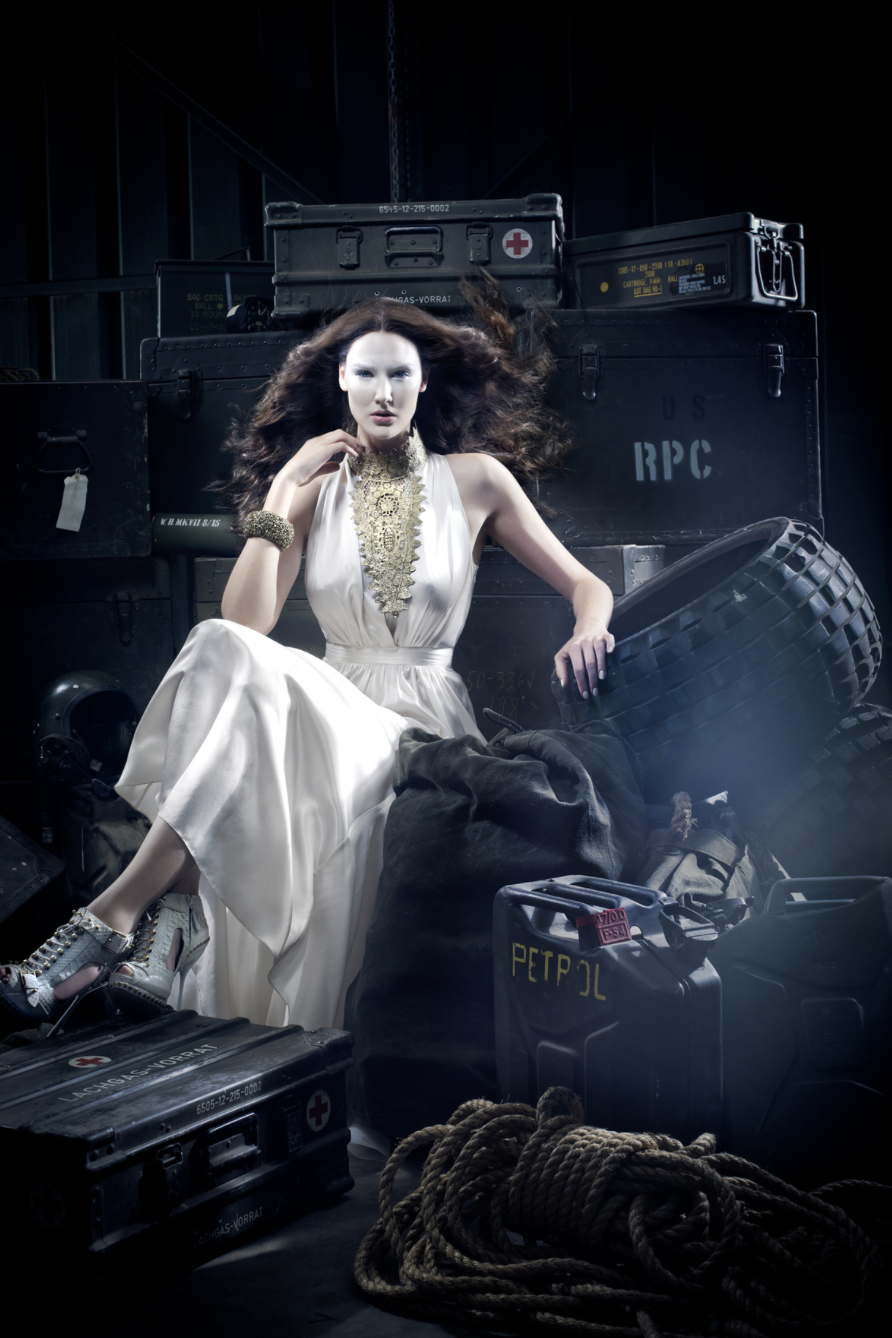 Think Tank - Fashion shoot - Military set styling
