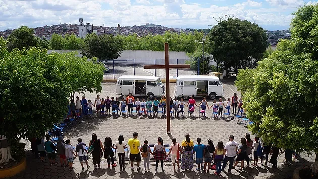 Participantes no inicio da actividade.