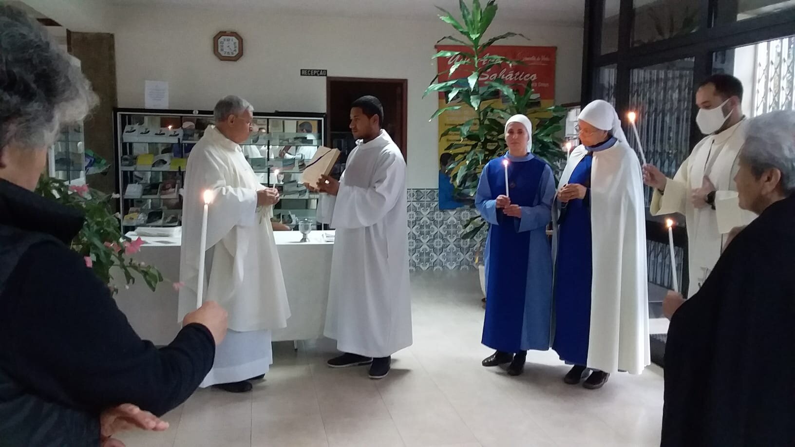  Consagração dos missionários da Casa Nossa Senhora do Socorro, em Aveiro (Portugal)  