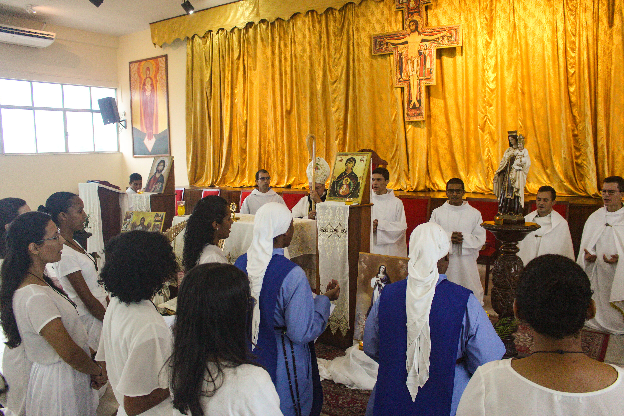  Consagração dos missionários da Casa Santa Teresa e São João da Cruz, Rio de Janeiro 
