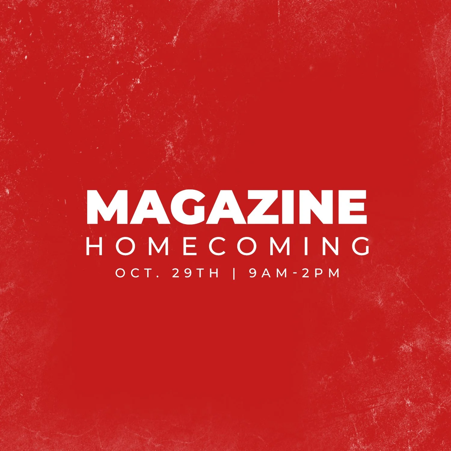 Magazine Homecoming