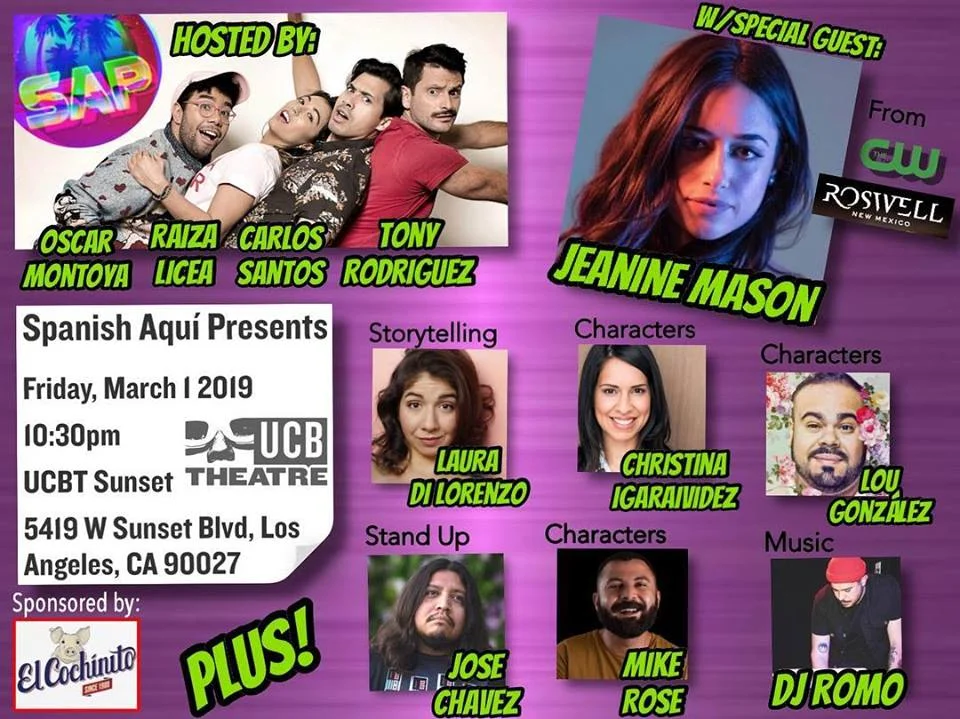 Spanish Aquí Presents