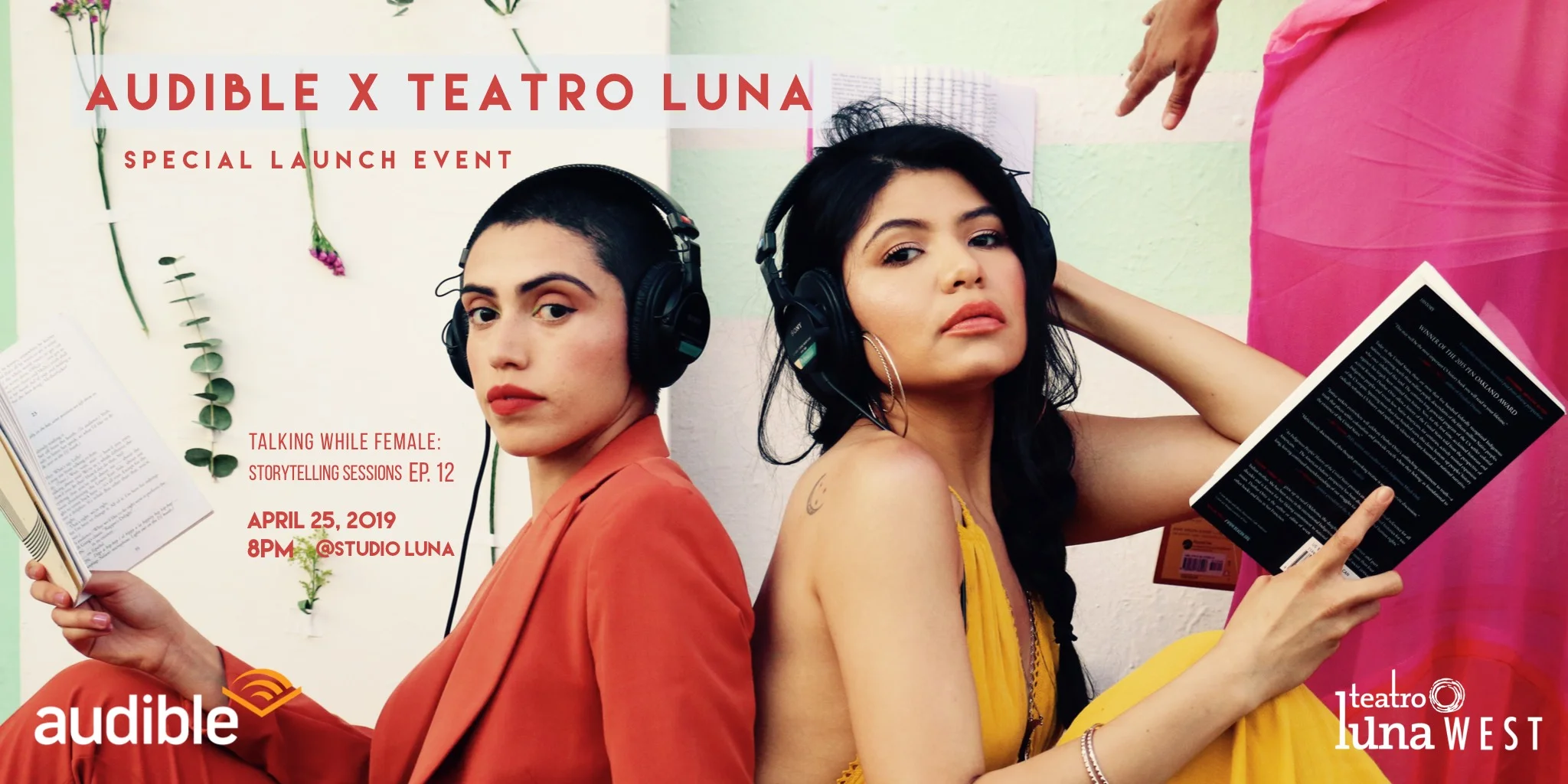 Talking While Female Storytelling Sessions: AUDIBLE x TEATRO LUNA 