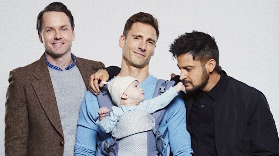 THREE WISE MEN AND A BABY FEW SCENES