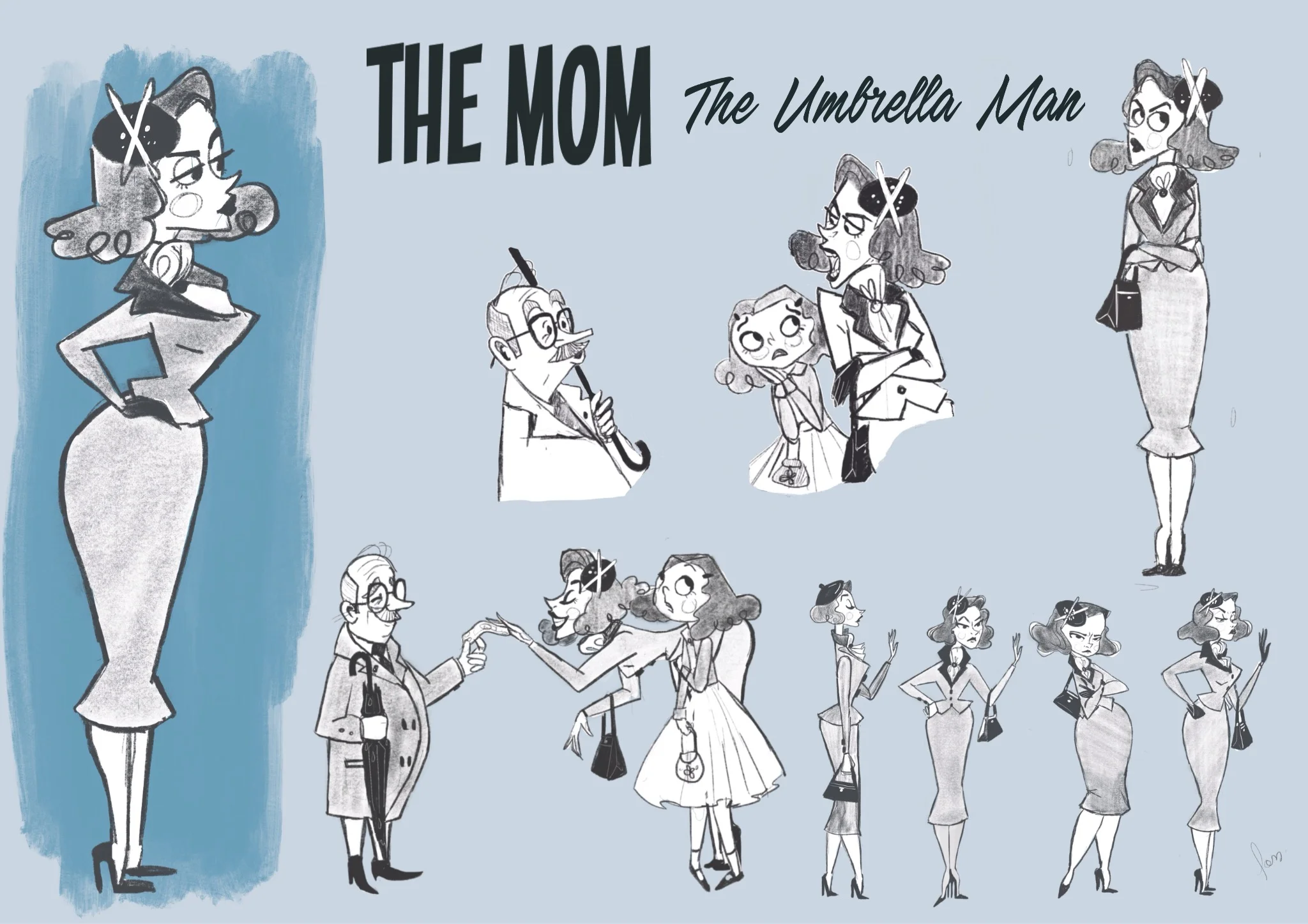 Mom Character Design