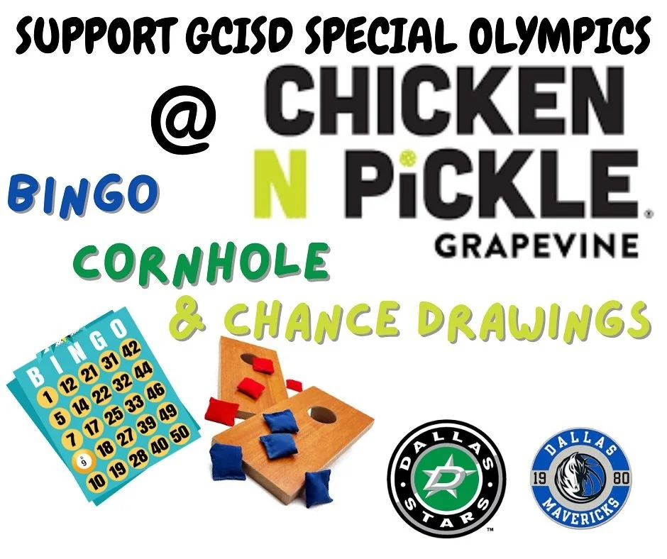 💙 Play, Win &amp; Support Our @gcisd_specialathletics Athletes! 💛

We&rsquo;ve got TWO exciting fundraisers coming up &mdash; and every ticket helps our amazing athletes shine on and off the court! 🌟

⸻

🎉 FUNDRAISER #1 &ndash; Play Day at Chicke