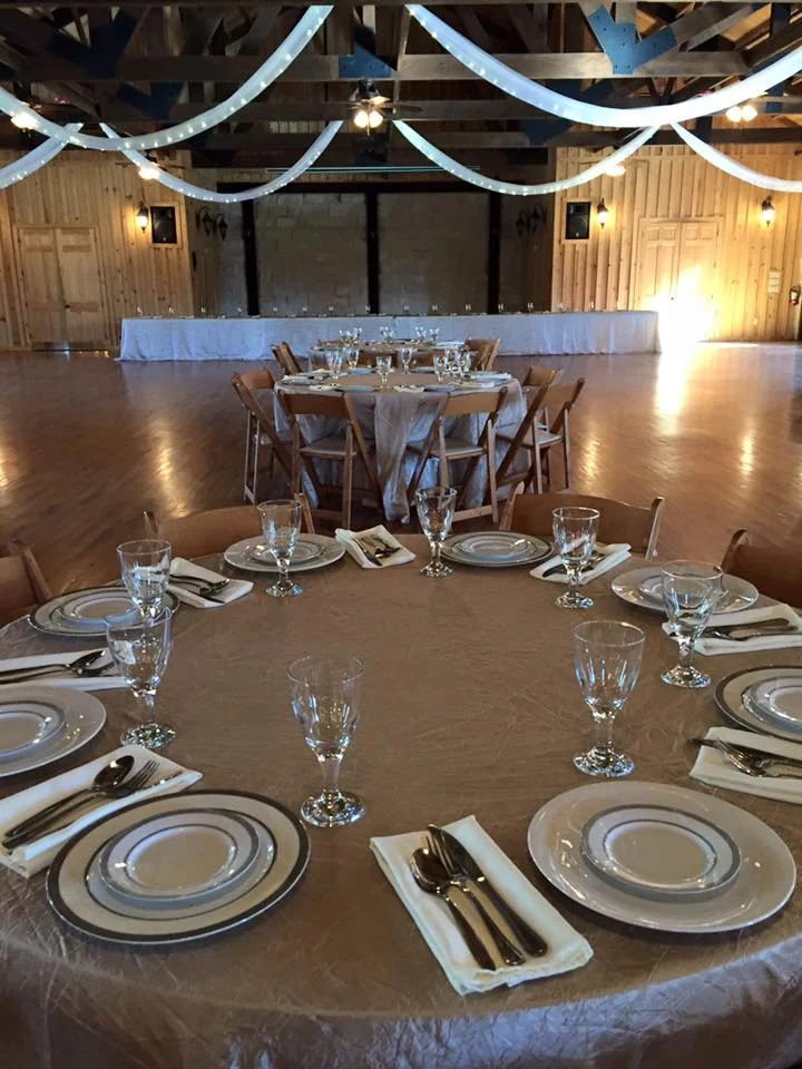A 250 guest wedding we set up for at The Springs venue.