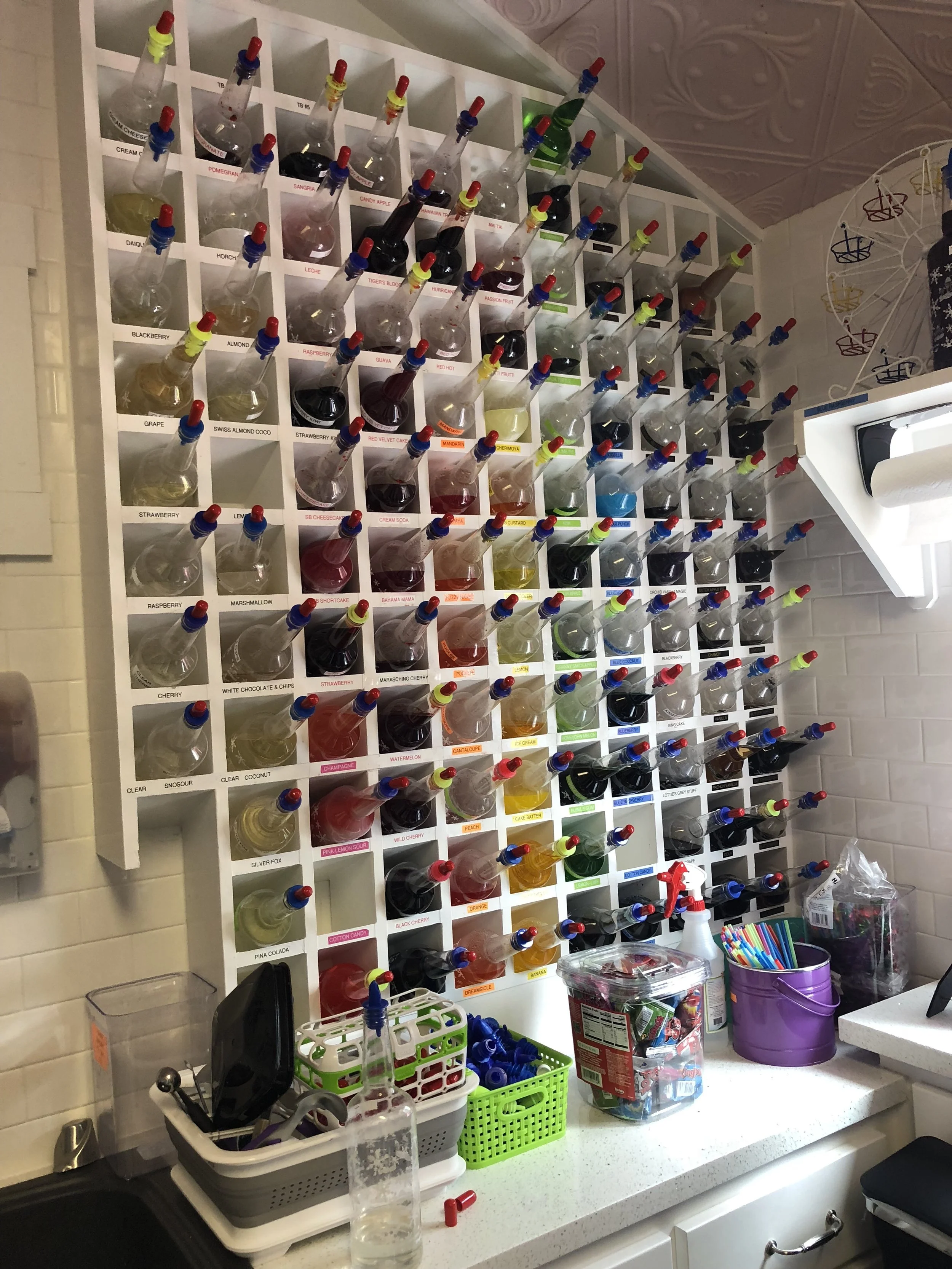 Did you know there's over fifty flavors offered at Lottie's?