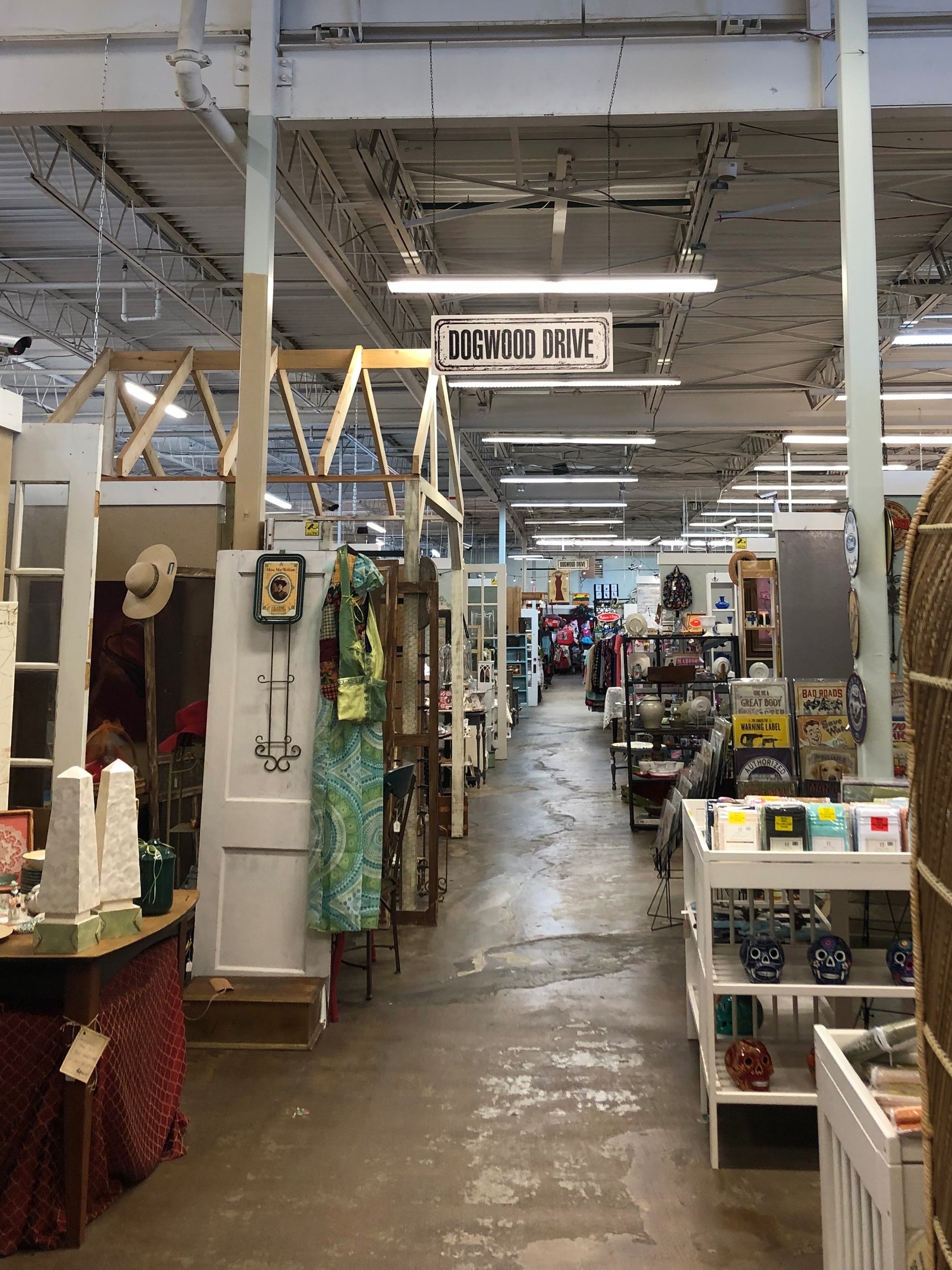 This is just one half aisle of like 20. So. Much. Stuff.
