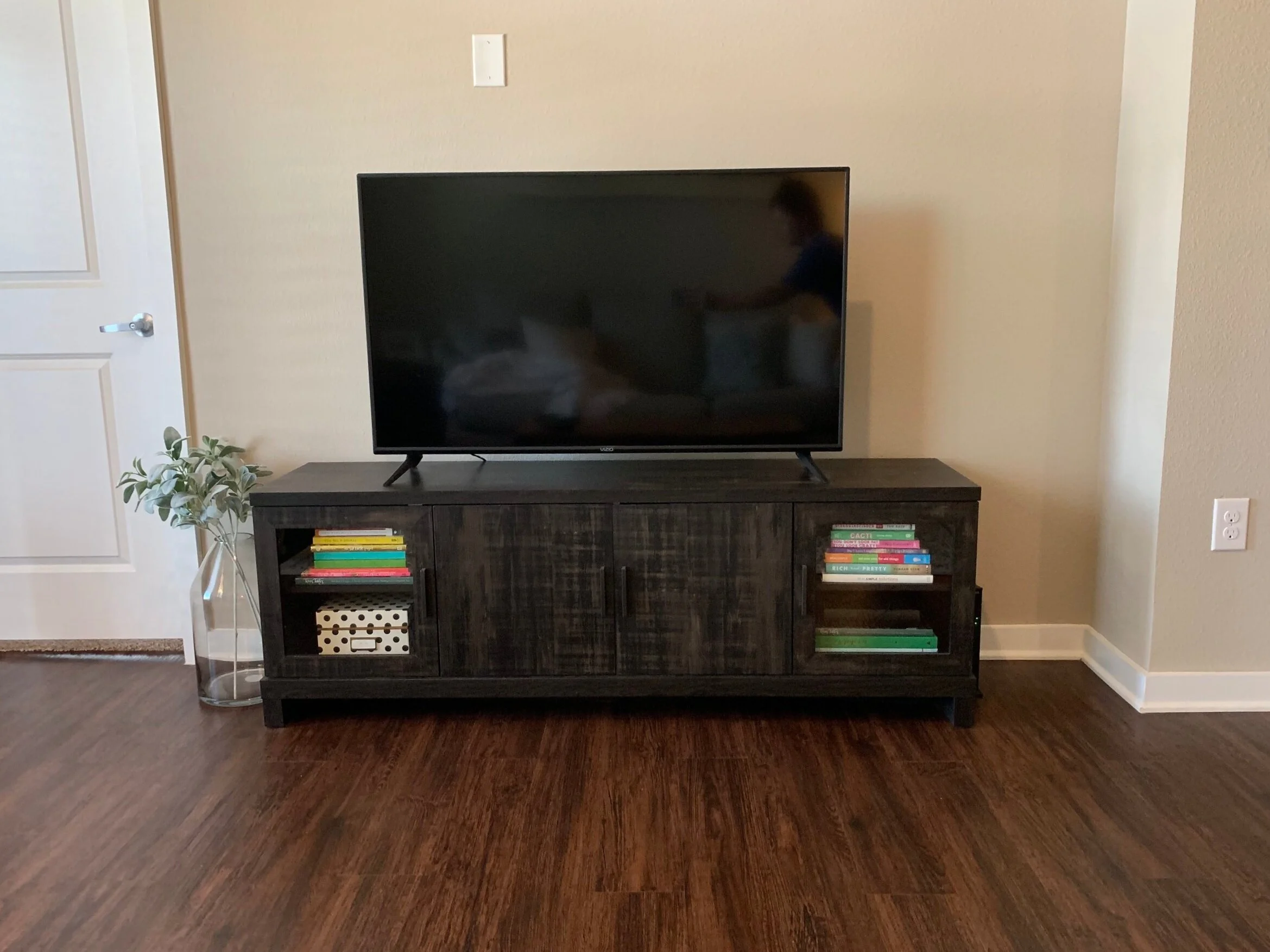 On the fence about hanging the TV. See it’s little things that bug me like this.