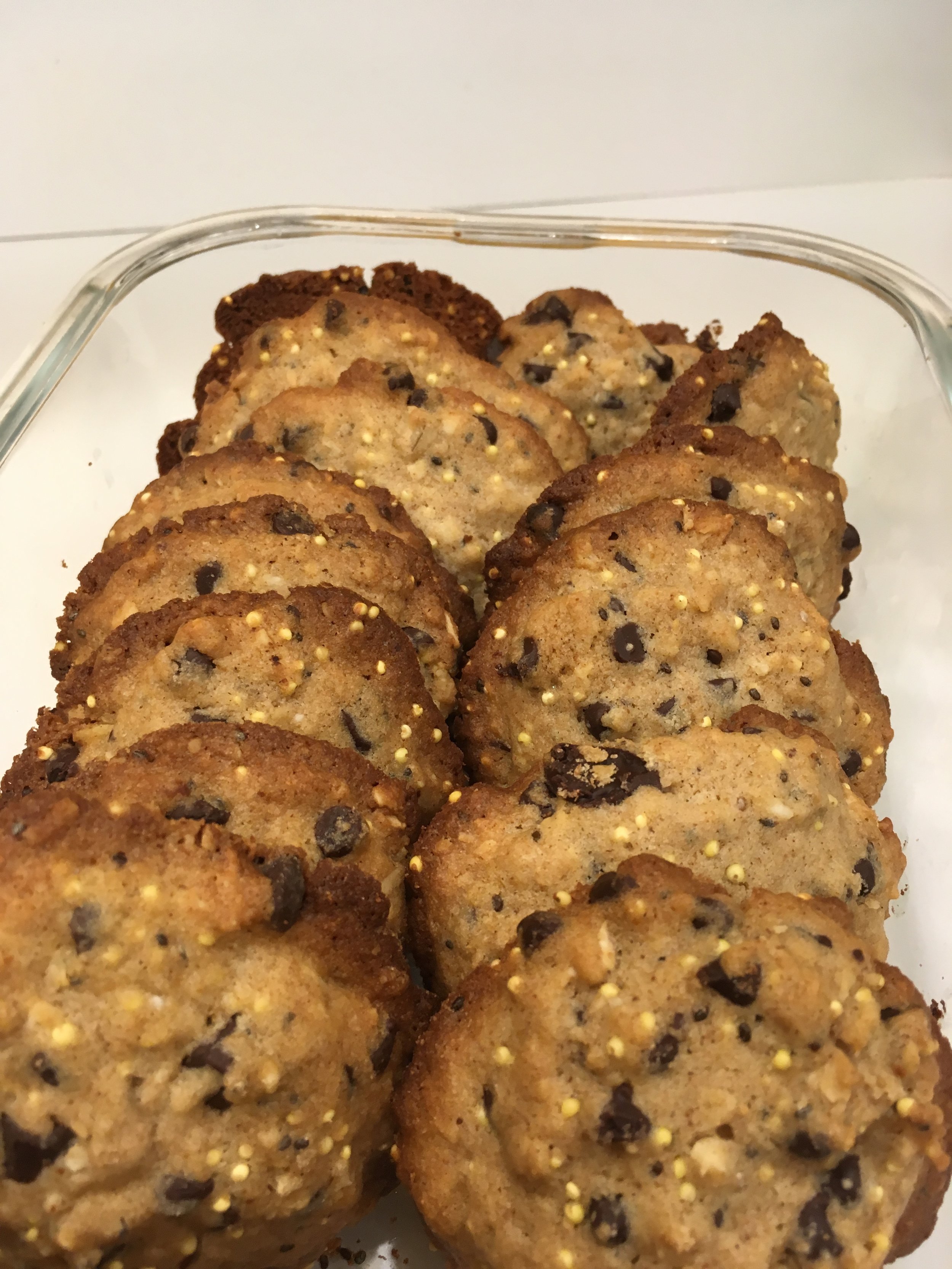 Come on now! Those belong in a magazine. The yellow grain is millet. Just trust me! 