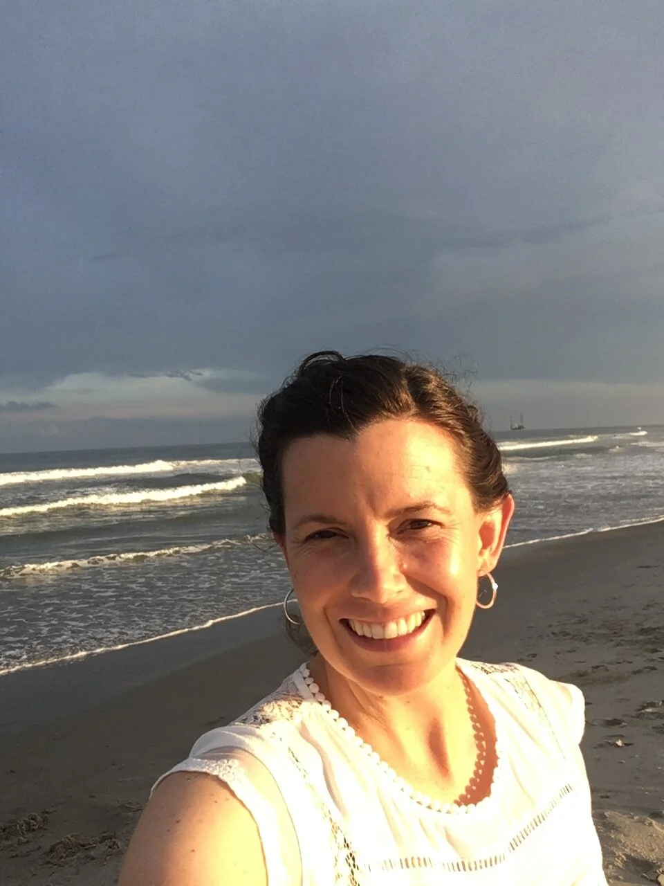 An interracial family takes a beach trip. It doesn't go well. 