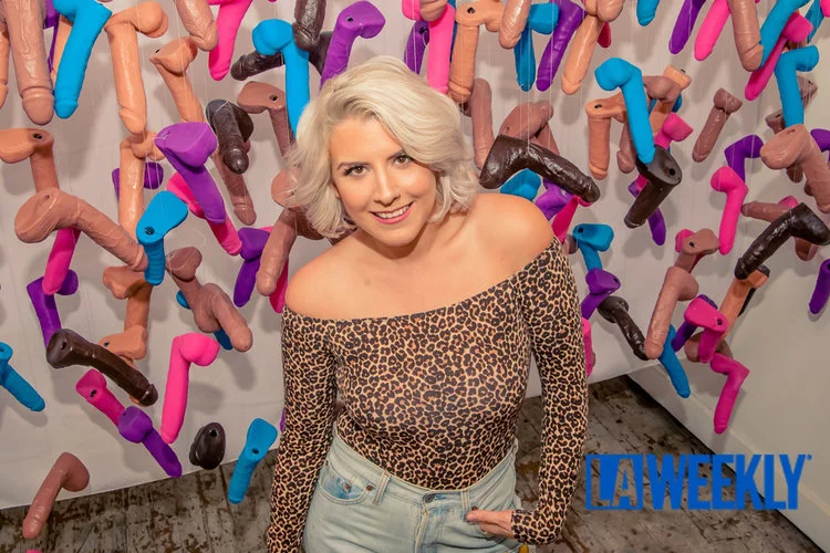 LA WEEKLY - Ballsy Women Gathered in DTLA for the Dick Pic Art Show LA WEEKLY - BALLSY WOMEN GATHERED IN DTLA FOR THE DICK PIC ART SHOW