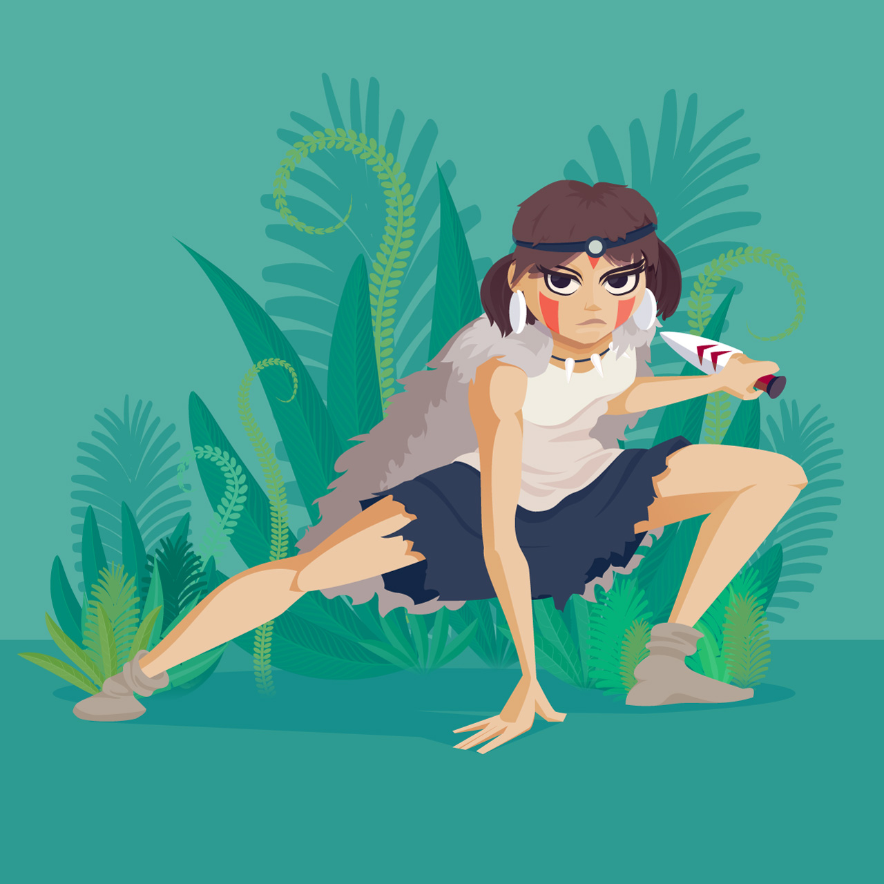 PRINCESS MONONOKE ( Studio Ghibli original character)