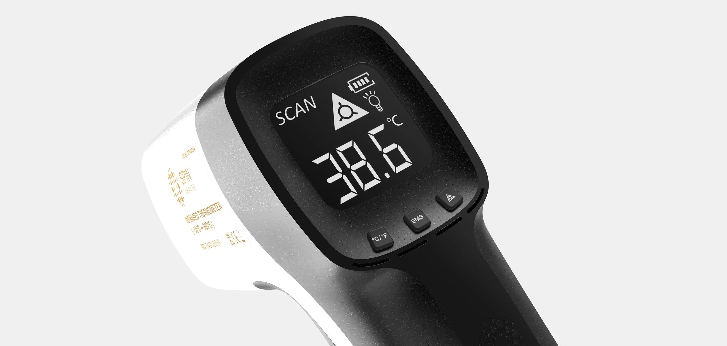 Digital Thermometer — entire design Circuit Diagram