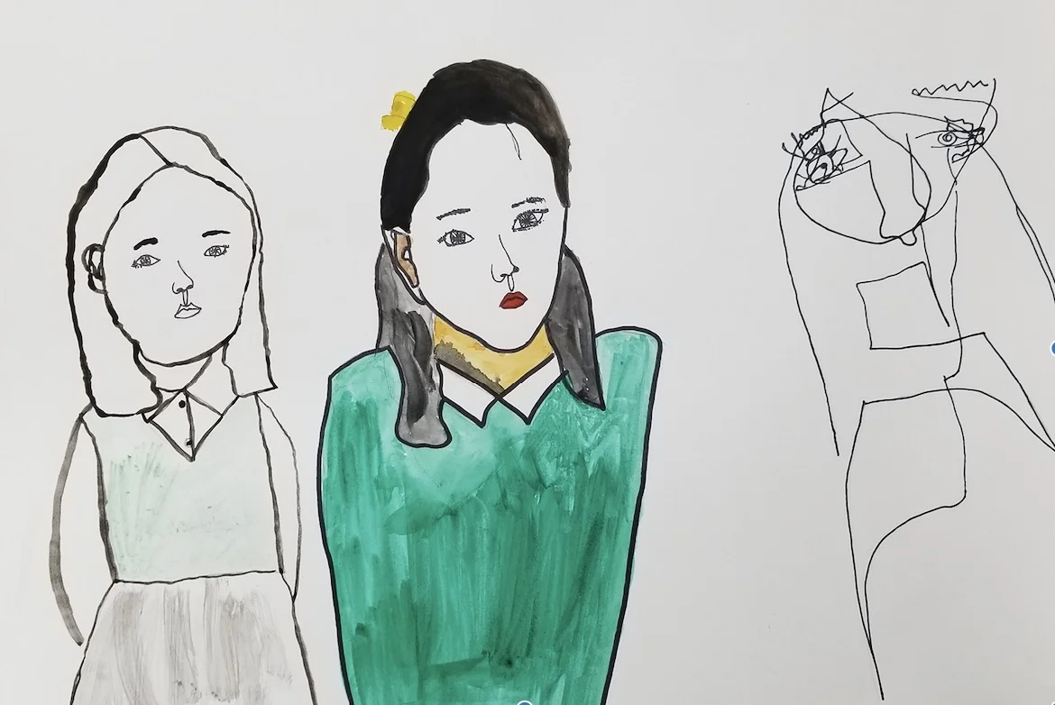 5th Grade 'Poetic Portraits'