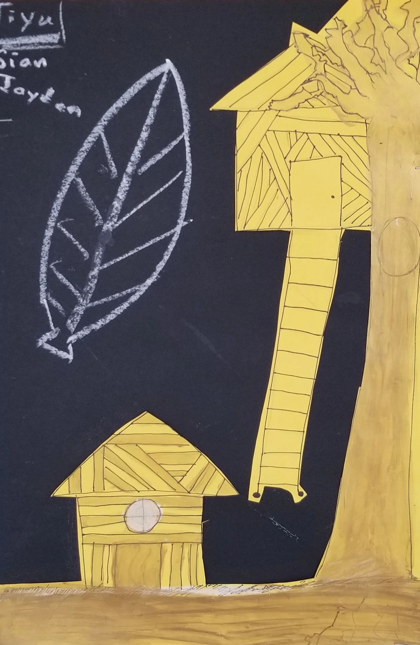 "Me as a Tree" Inspired by Gustav Klimt