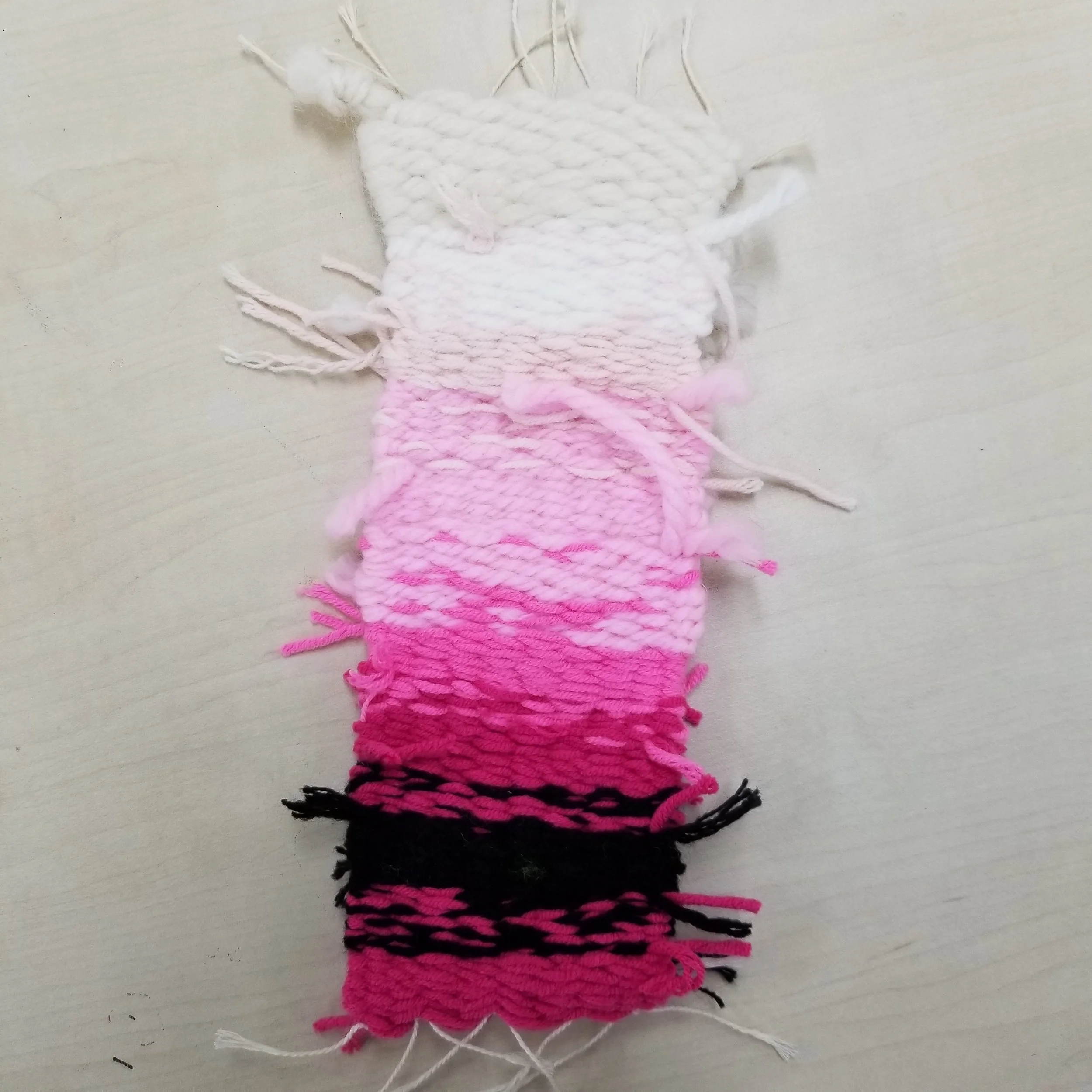 4th Grade Gradient Weaving