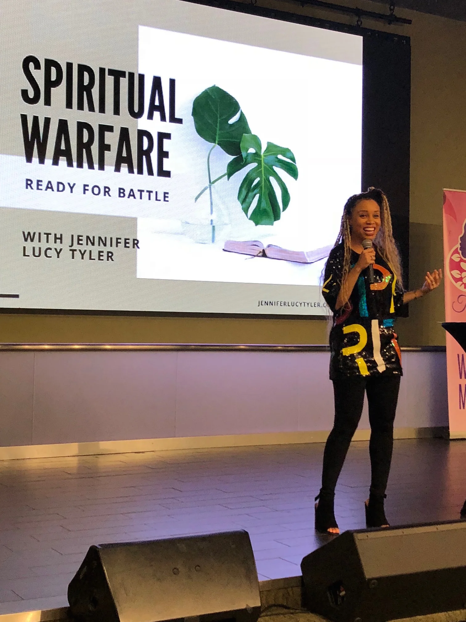 Teaching on Spiritual Warfare at Zion Church, Landover, MD