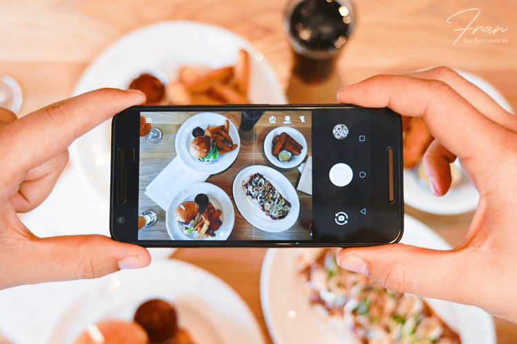Food - Digital SLR versus iphone/smartphone Fran Courses