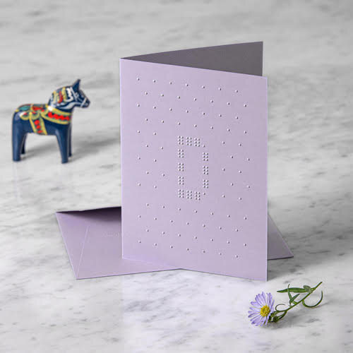 Braille Greeting Card | Father's Day Card | For Philippa