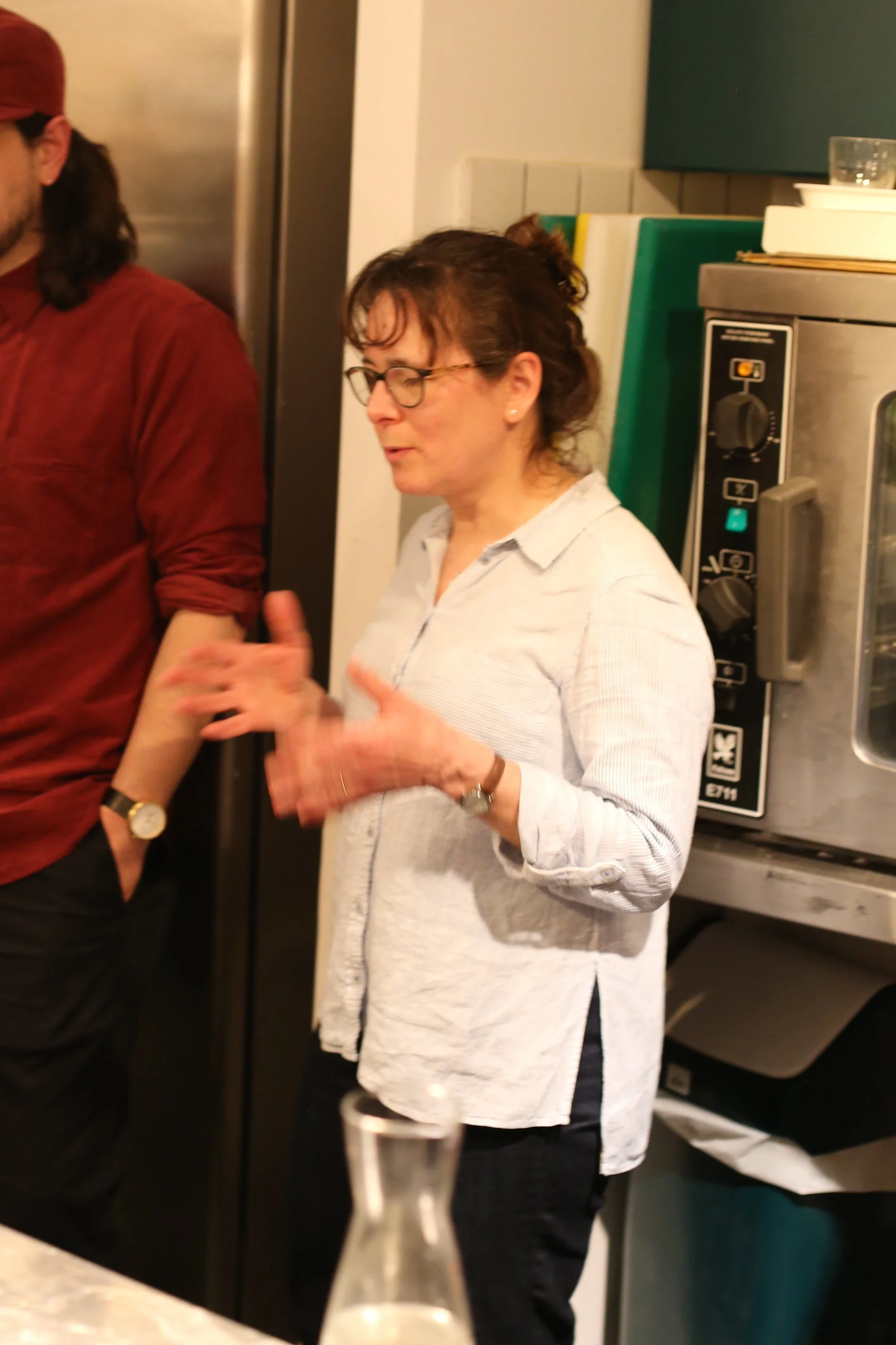 Rachel explaining what’s what