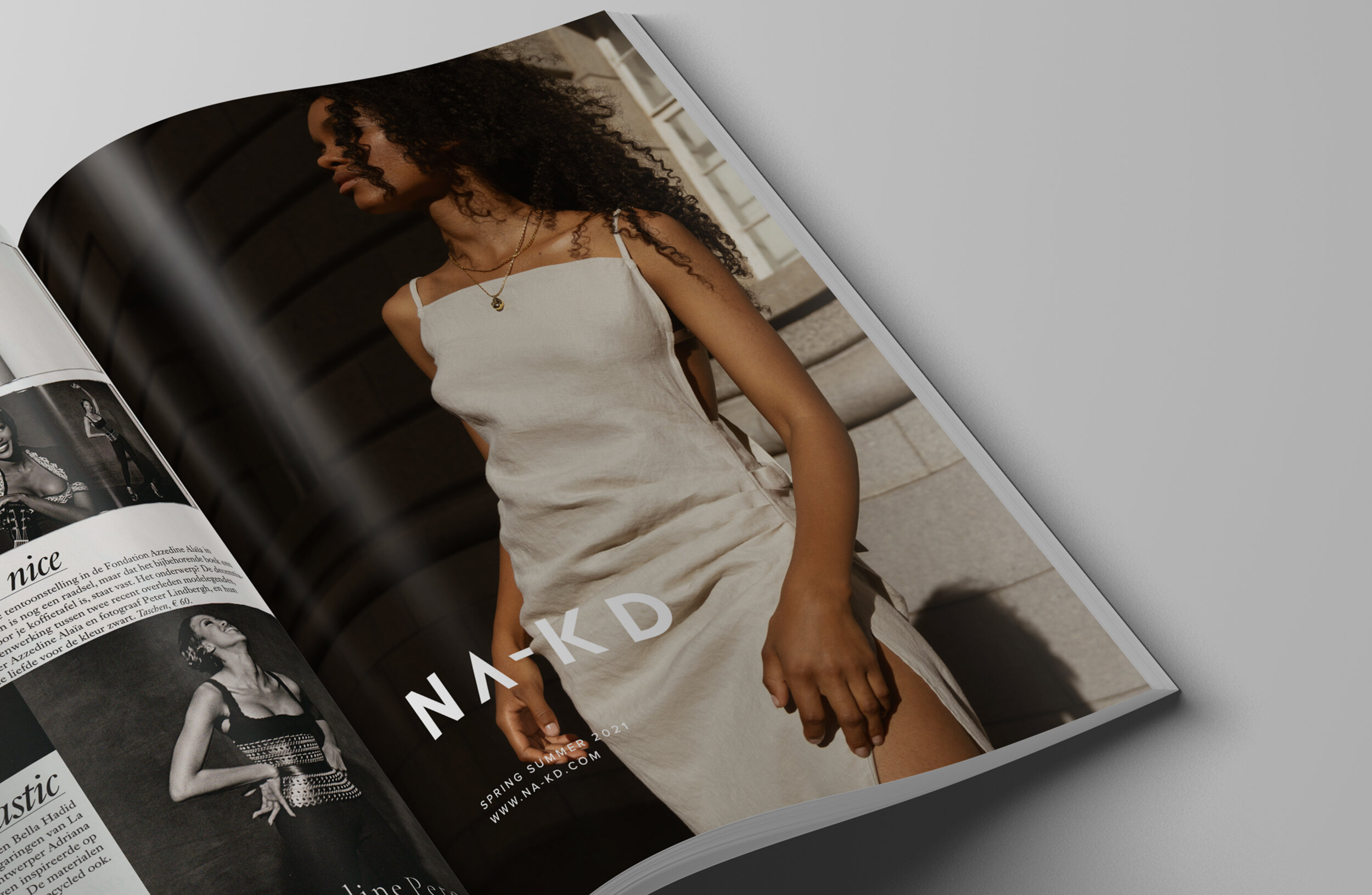  ad for Vogue and Harper Bazaar 