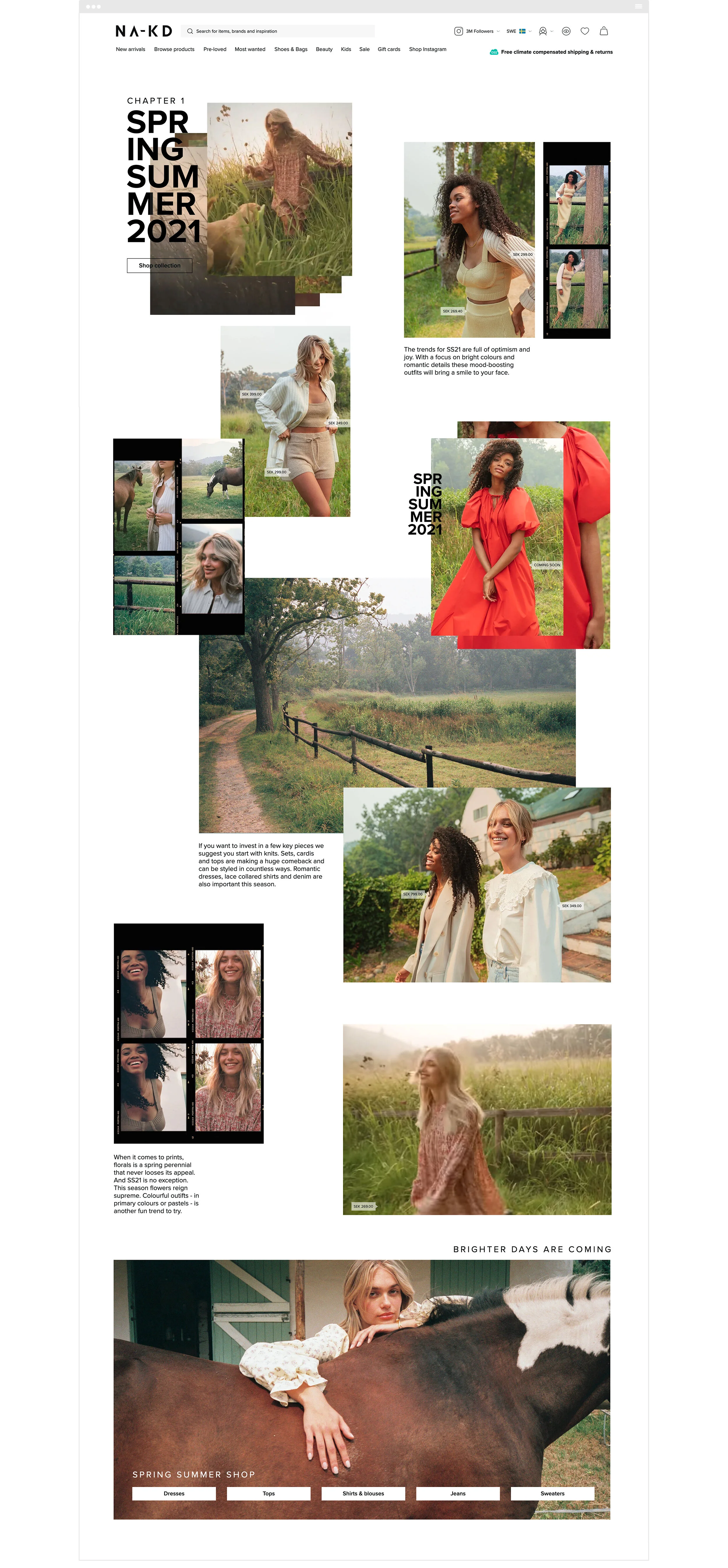  landing page chapter 1 - nature  check live landing page  