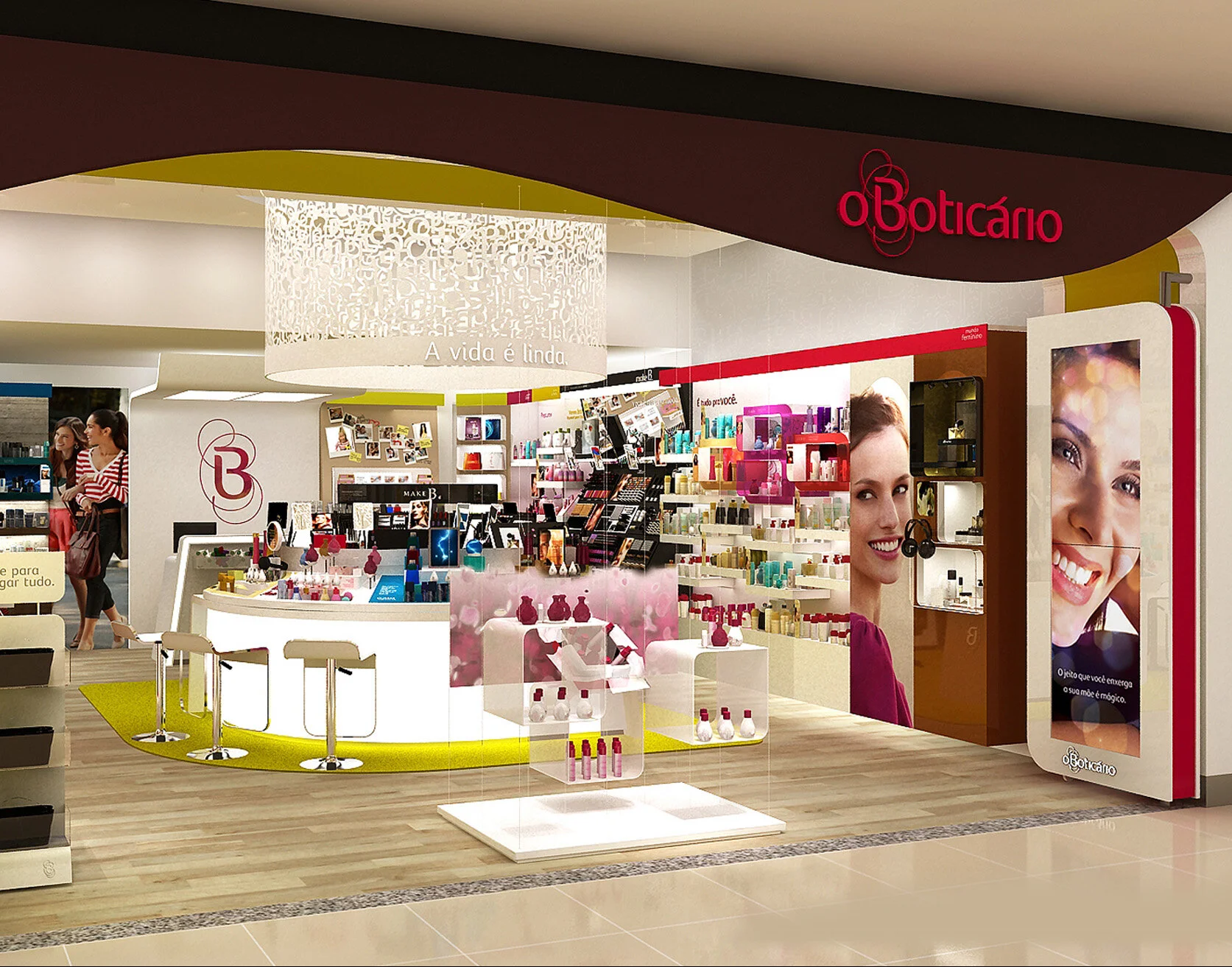 The project won the 3rd place in Store Design year 2013, competition promoted by Popai Brasil (national level). The store architectural concept was developed by Kavara Takano.