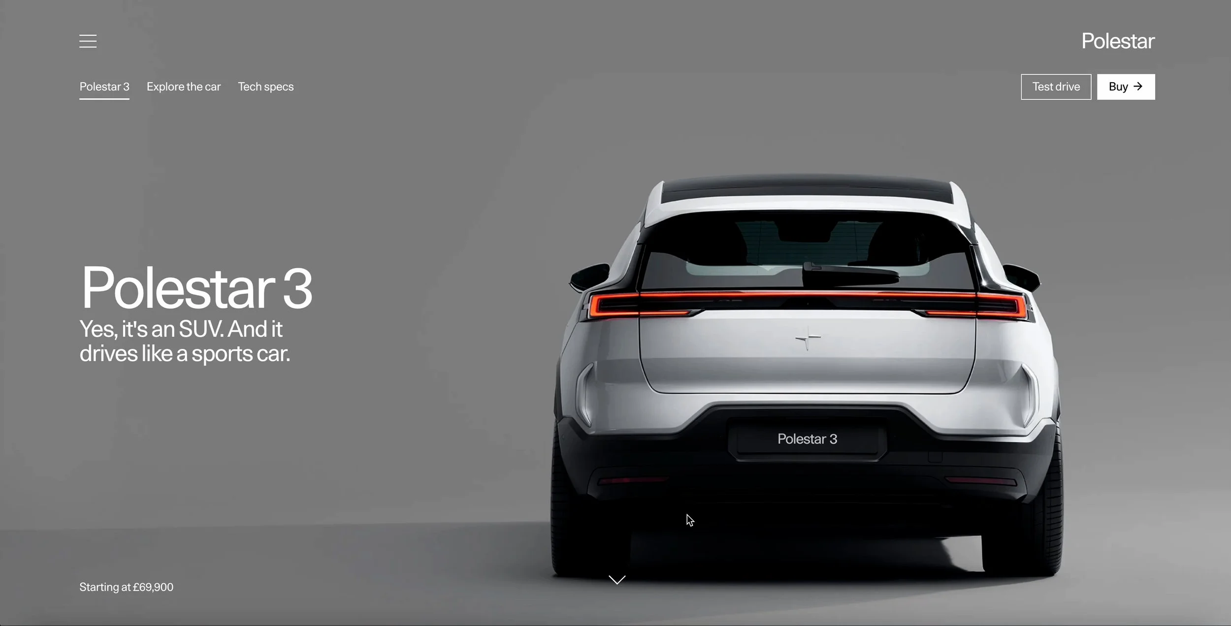  My role in the project included creative direction for the design of the web pages, as well as art direction for the images and videos displayed on the car pages. In addition to leading the overall creative vision, I also took on the roles of web de