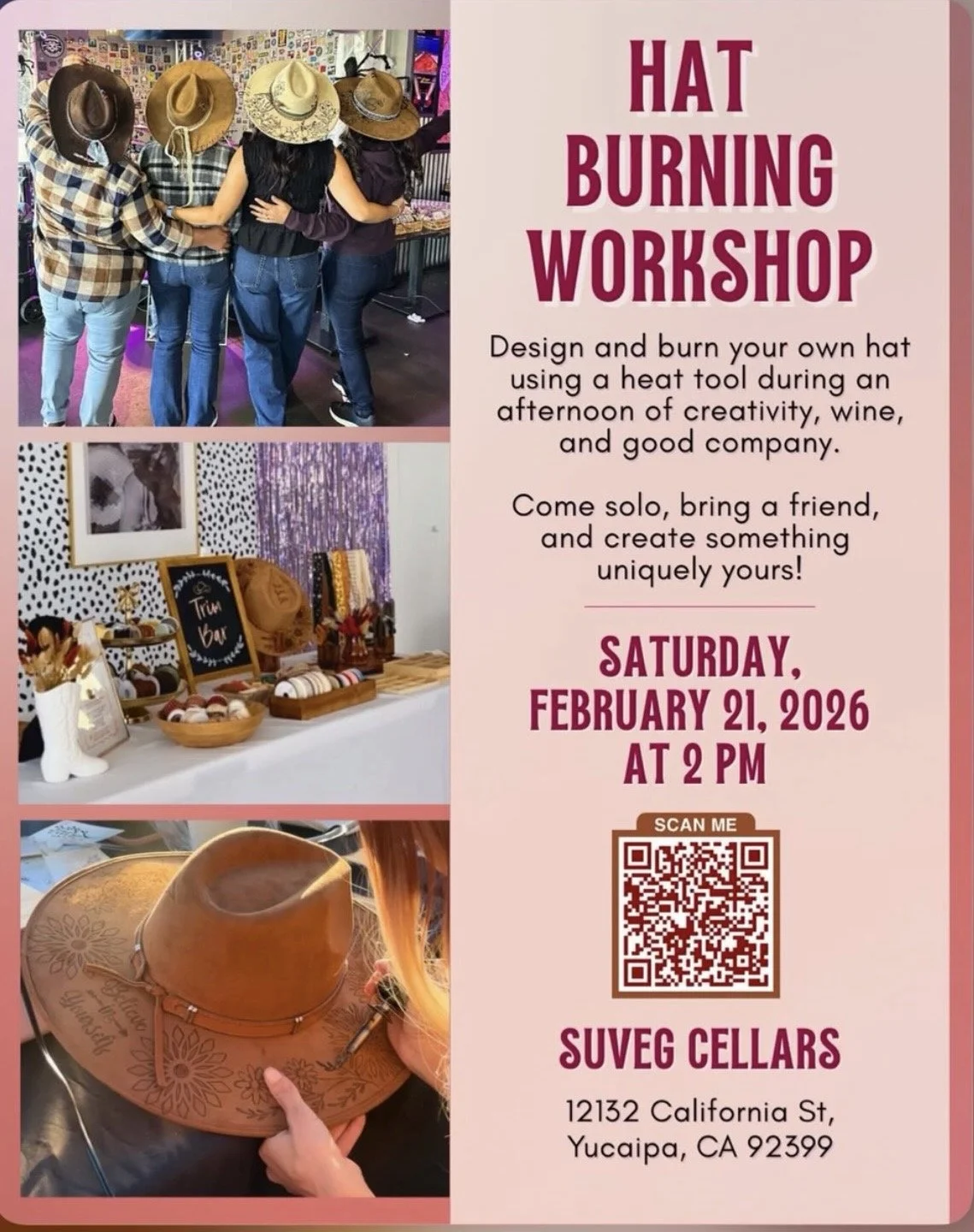 Hat Burning Workshop