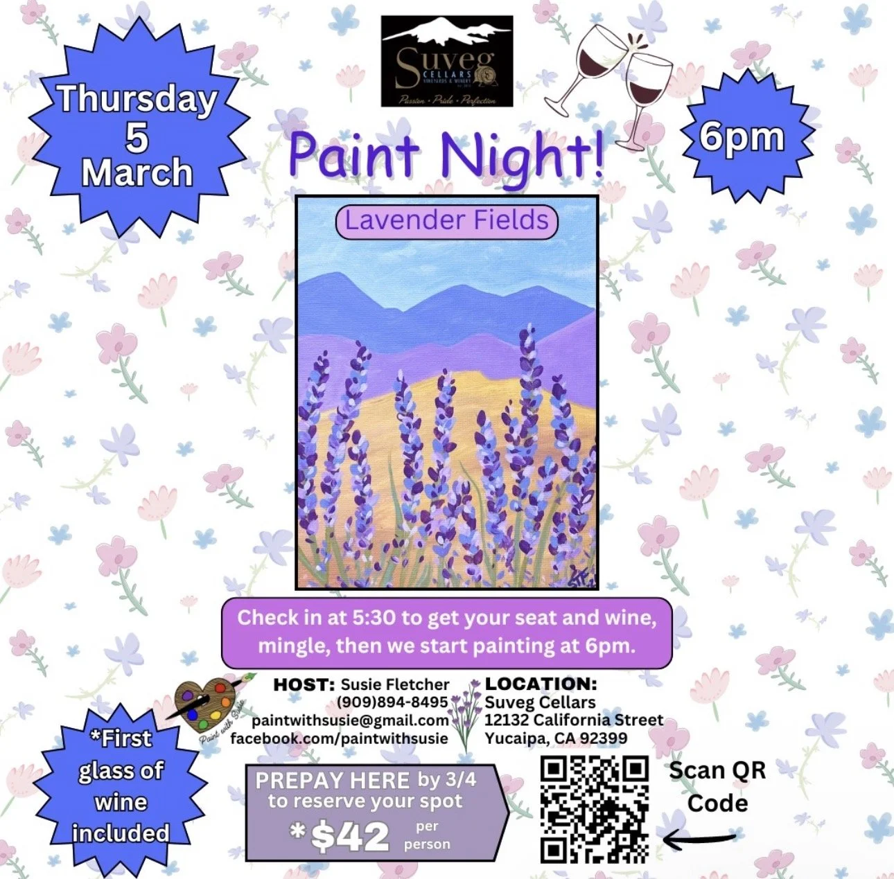 Sip &amp; Paint w/ Susie