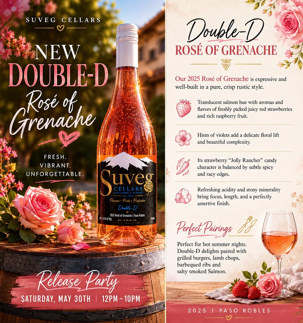 Rosé All Day: Double-D Rosé of Grenache Release Party