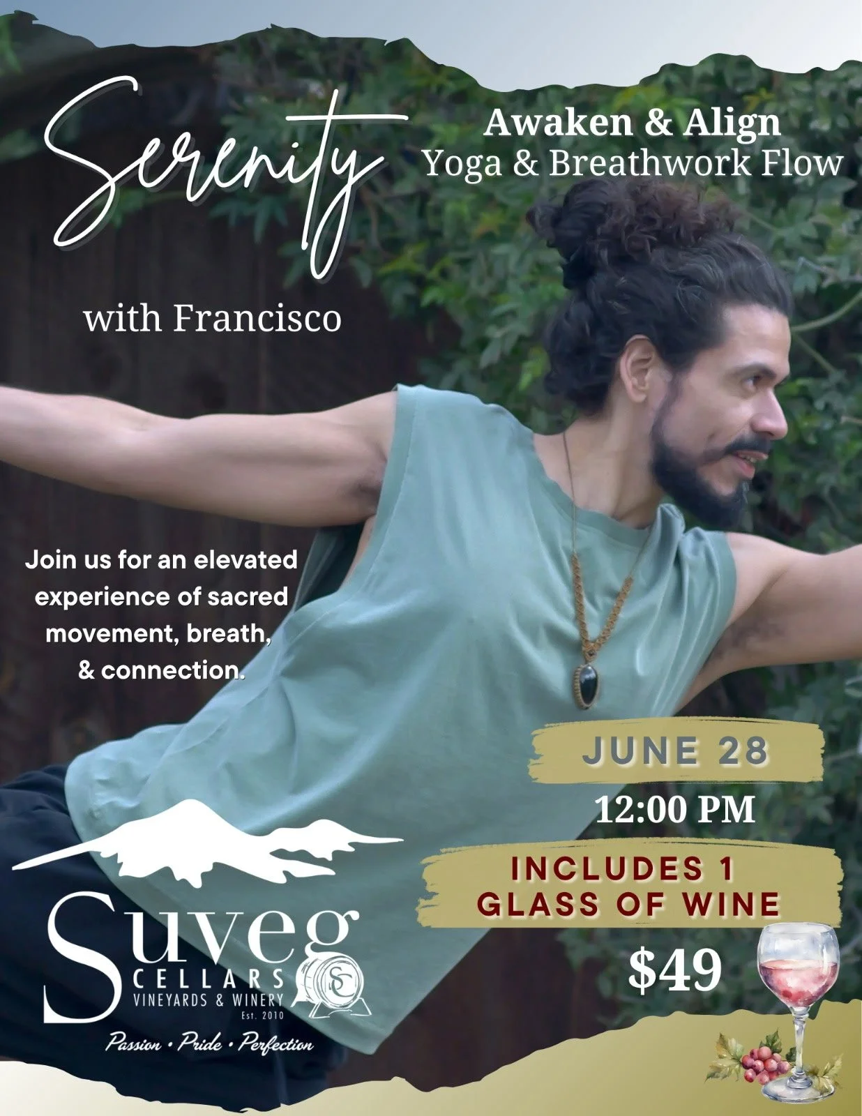 Yoga &amp; Breathwork Flow with Francisco