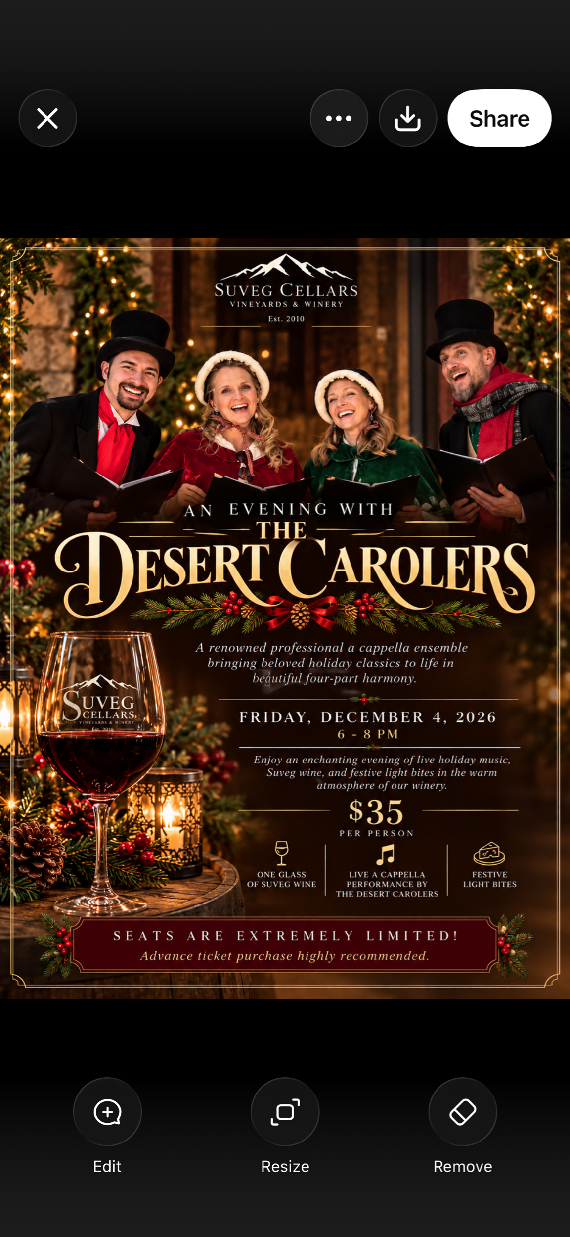 An Evening with The Desert Carolers