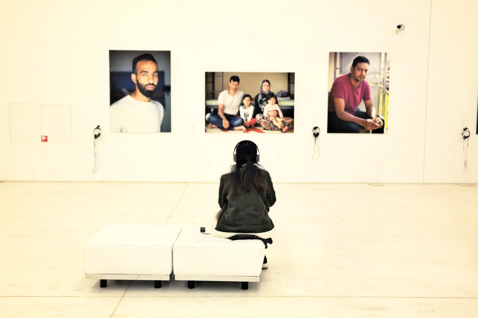 The "Face Forward..into my home" exhibition is extended until February 18th 2018.