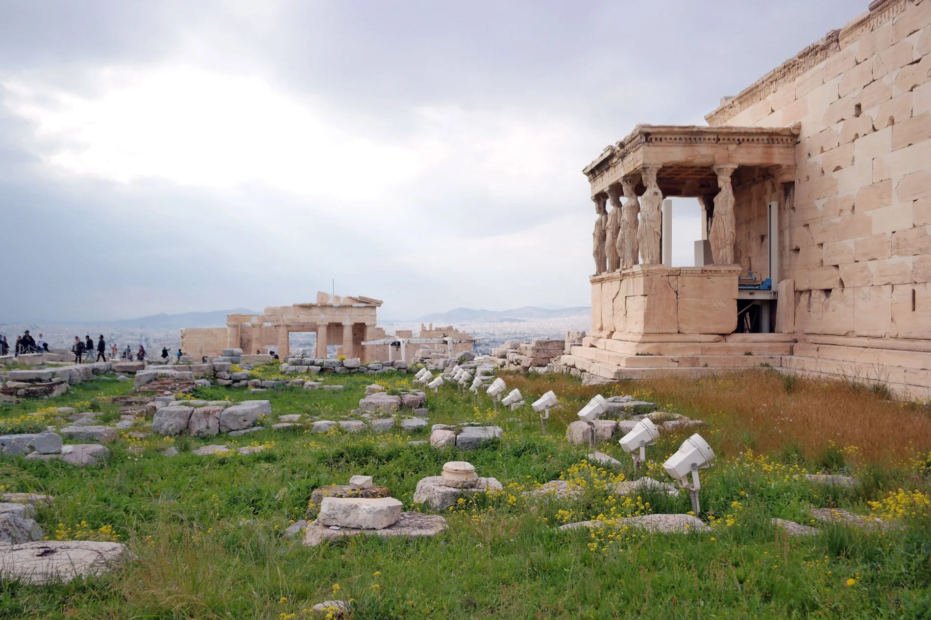 Porch of the Caryatids in Erechtheion. Source: Truevoyagers