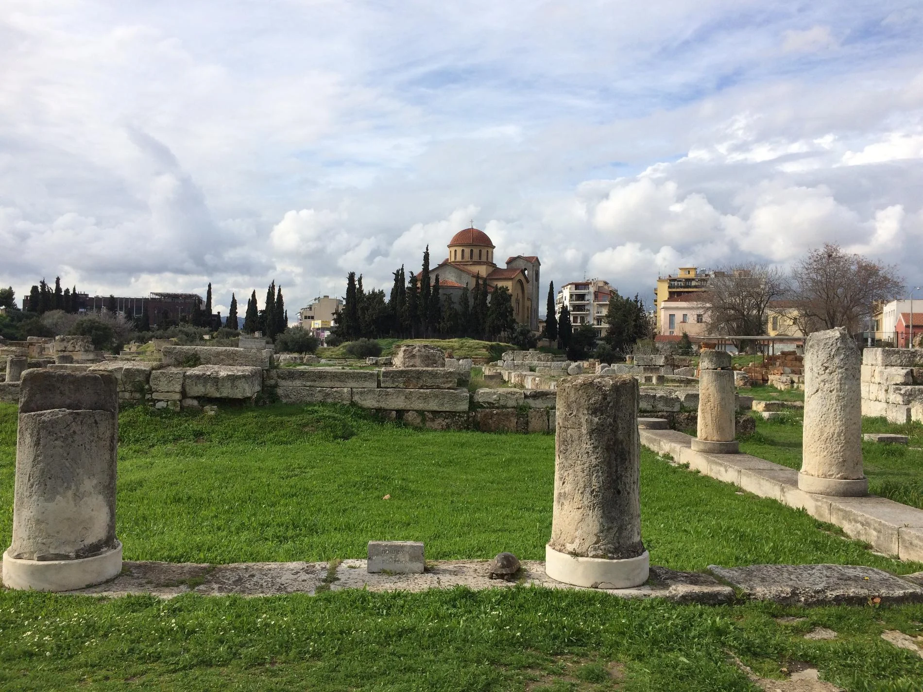 The ancient cemetery of Kerameikos. Source: Truevoyagers