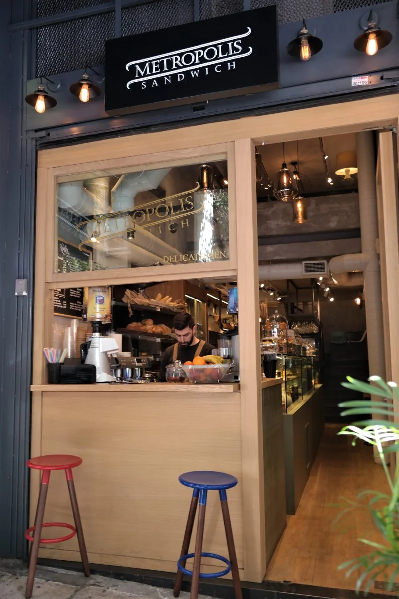 From mini to small, to even bigger sandwiches, you can find the most tasteful choices at Metropolis Sandwich in Athens. Source: Truevoyagers