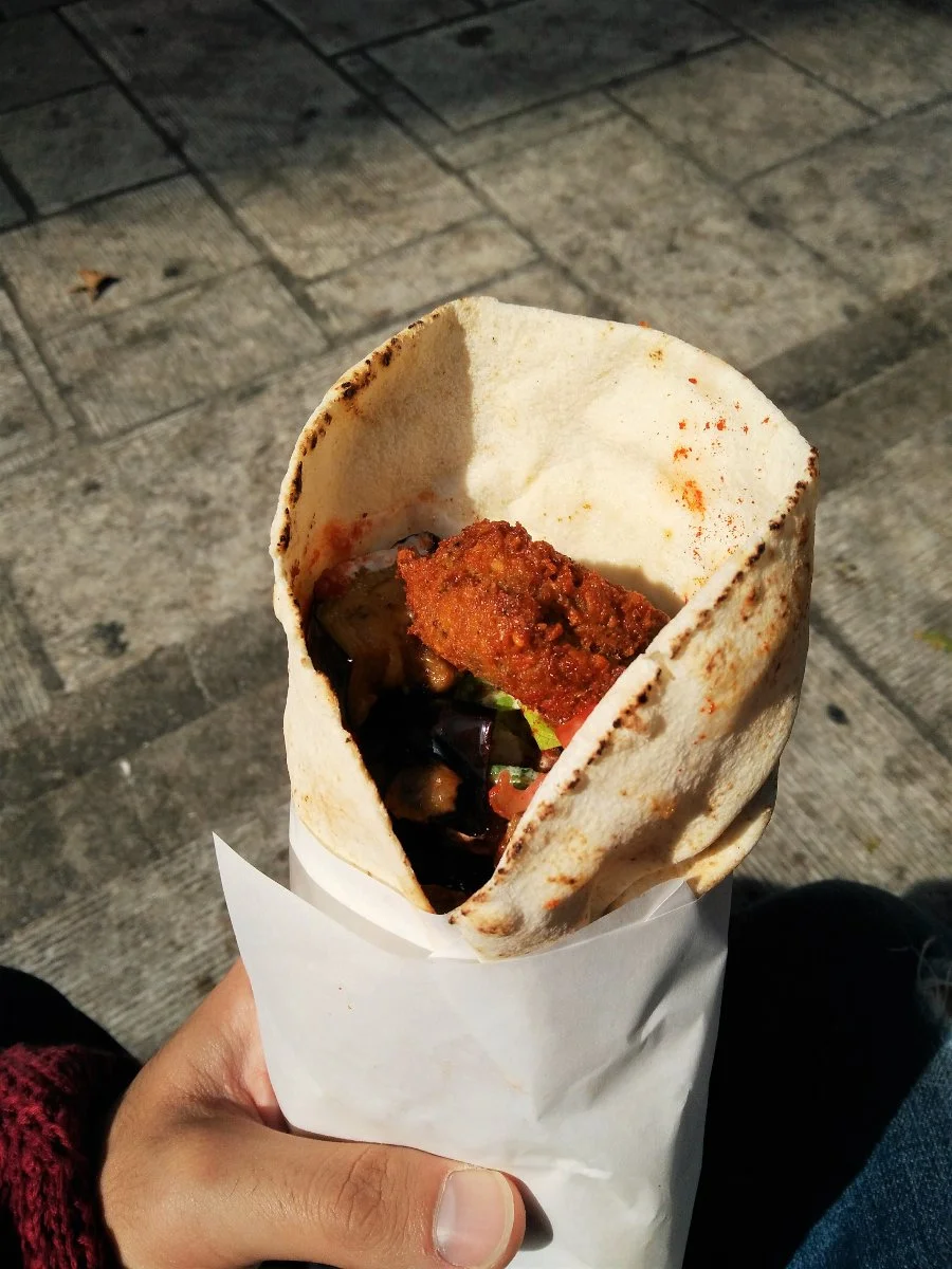 Falafellas offers you the best falafel in Athens. Source: Truevoyagers