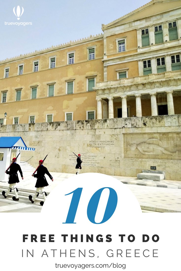 Ten free things to do in Athens, Greece by Truevoyagers