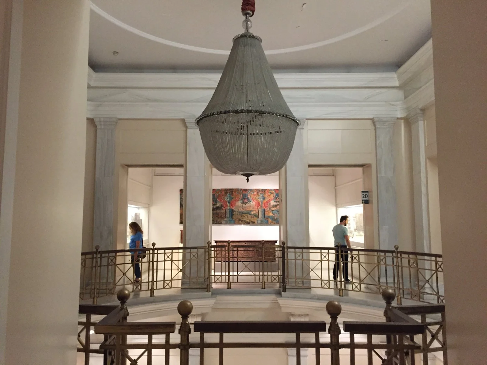 Inside the Benaki Museum in the Benakis family mansion. Source: budgettraveller.org