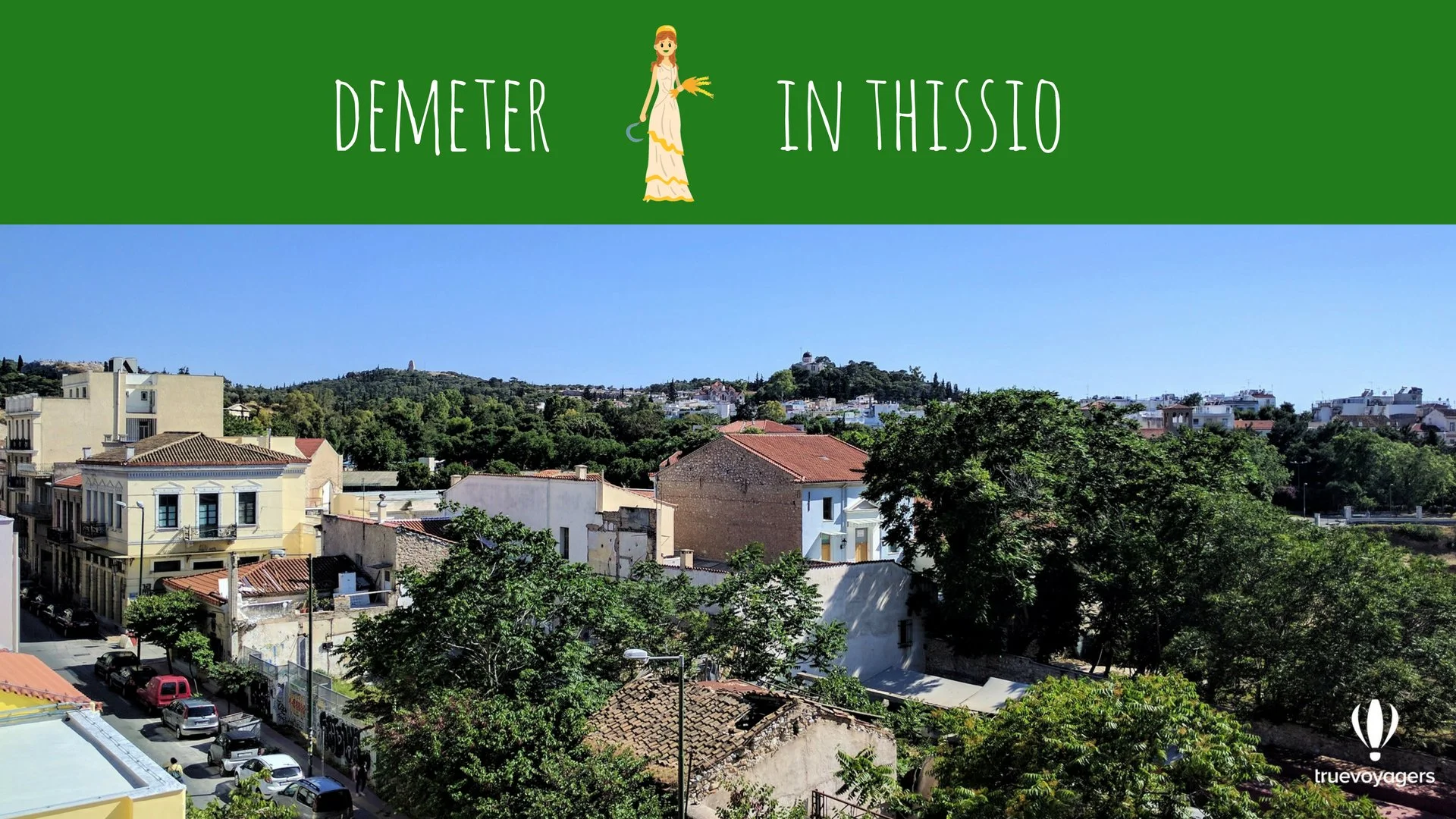 Demeter in Thissio. Copyright: Truevoyagers