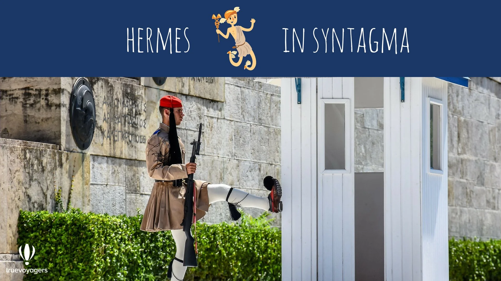 Hermes in Syntagma. Copyright: Truevoyagers
