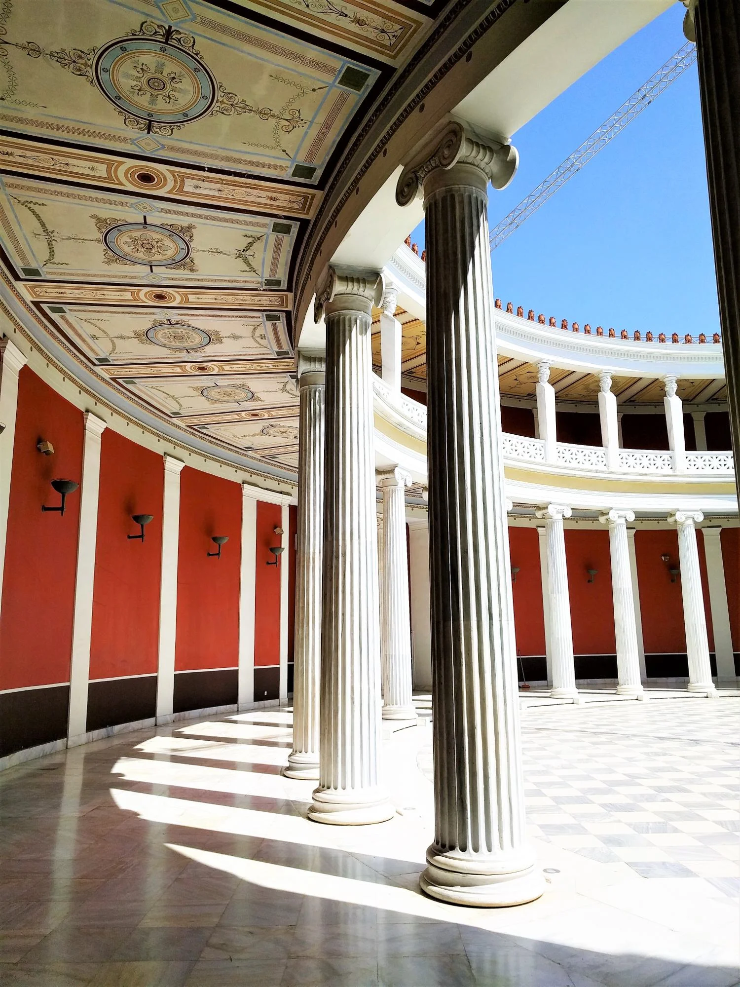 The Zappeion in the National Gardens of Athens is currently being used as a Conference and Exhibition Center for both public and private purposes. Source: Truevoyagers