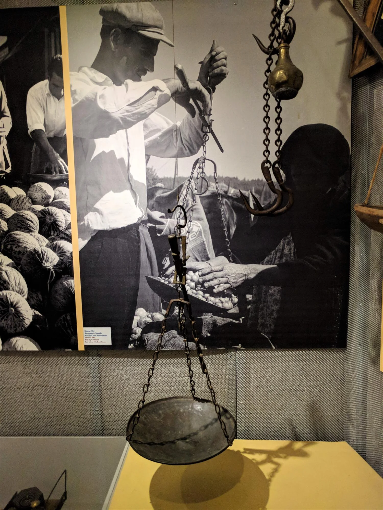 Tools used in Greek villages before the new era of mass production at the " Man and Tools" temporary exhibition of the Museum of Greek Folk Art . Source: Truevoyagers