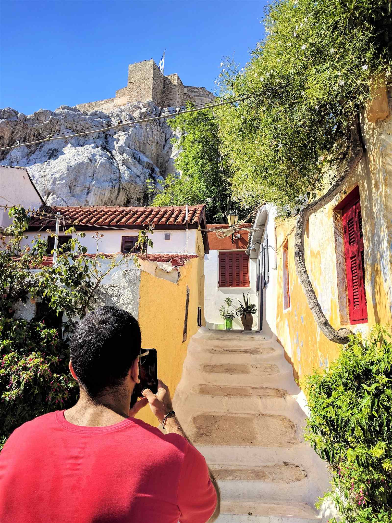 Discovering Anafiotika neighborhood in Athens