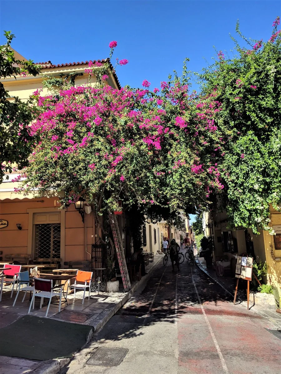 At the picturesque Plaka