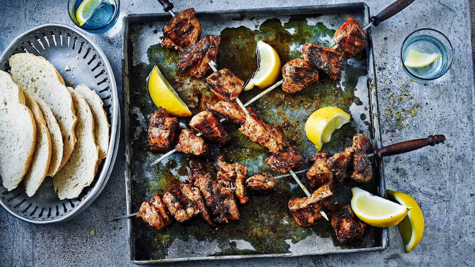 The beloved souvlaki skewers should be your top street food choice when in Greece.