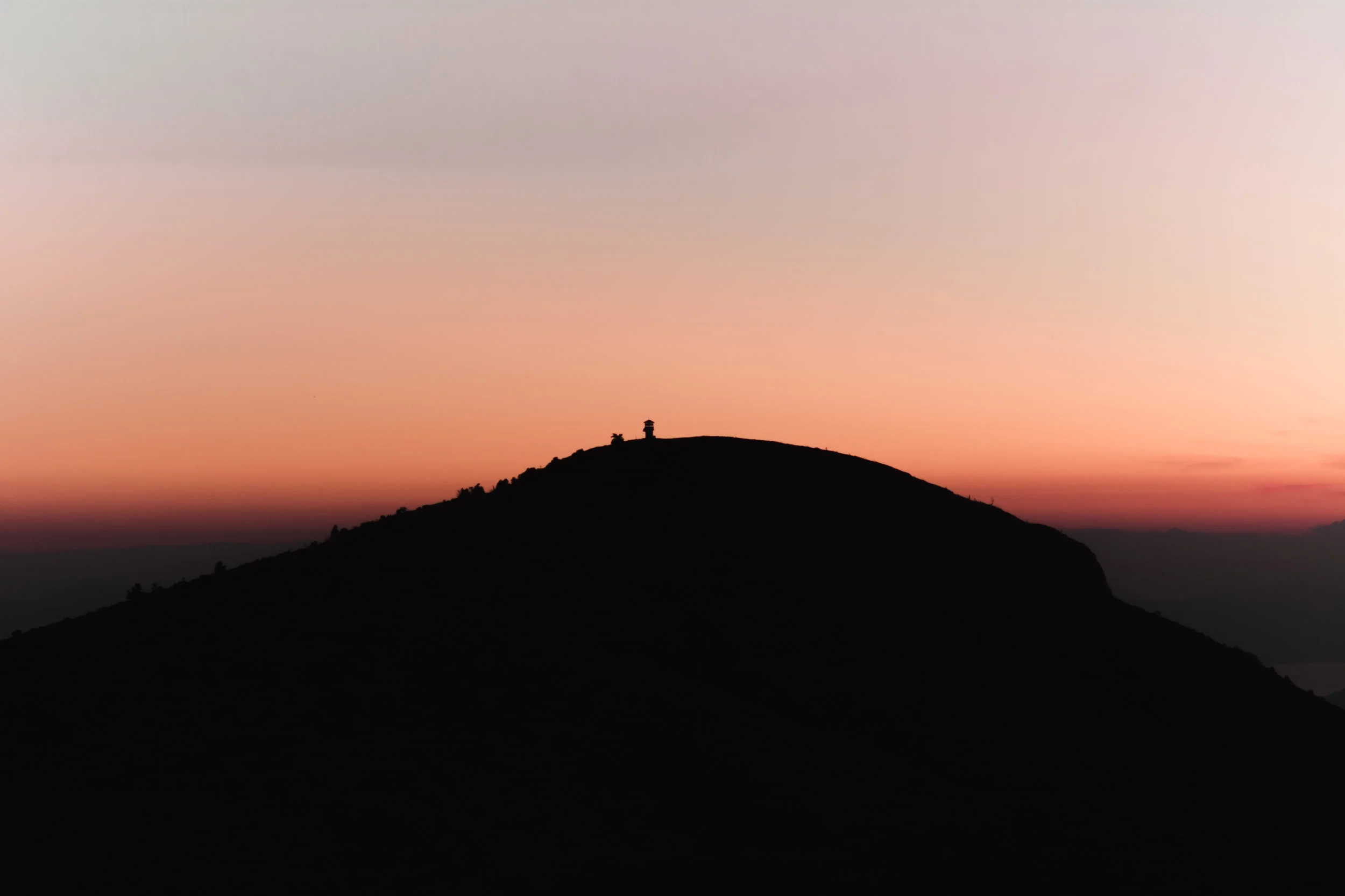 Sunset at Parnitha.